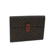 Pre-owned Canvas louis-vuitton-tasker