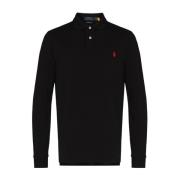 Tilpasset Slim Fit Bomuld Polo Skjorte