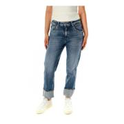 Højtaljede Straight Fit Jeans