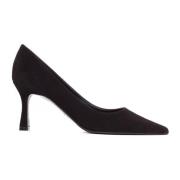 Sorte Kate spidse pumps