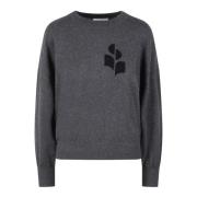 Kontrast Logo Crew Neck Sweater