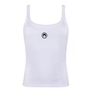 Hvid Månelogo Tank Top