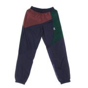 Farveblok Trackpant Skygge Navy/Crimson/Grøn