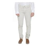 Beige Jeansbukser