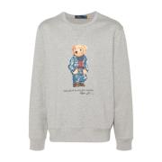 Blå Sweatshirt AW24 Herremode