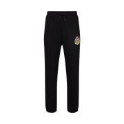 Børstet Fleece Joggers med VXME Bear Print