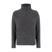 Blød Turtleneck Pullover i Fine Garn