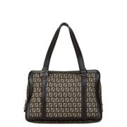 Pre-owned Canvas fendi-tasker