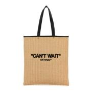 Raffia Day Shopping Bag