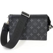 Pre-owned Canvas louis-vuitton-tasker