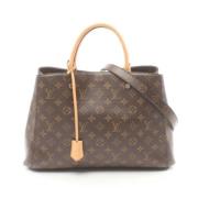 Pre-owned Coated canvas louis-vuitton-tasker