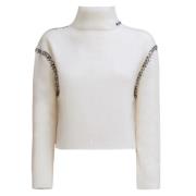 Off White Turtleneck Sweater