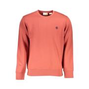 Elegant Pink Fleece Sweatshirt