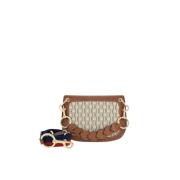 Canvas Twin Flap Beige Taske