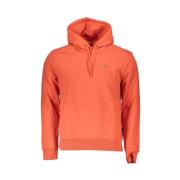 Elegant Pink Hooded Fleece Sweatshirt