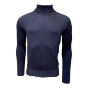 Rainwool Turtleneck Sweater Navy