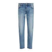 Slim Fit Denim Jeans med Logo