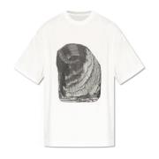 T-shirt med print