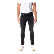 Slim Fit Jeans med Fade-effekter