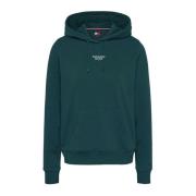 Grøn Basic Logo Hoodie