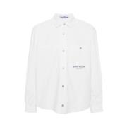 Hvid Marina Overshirt Bomuldskanvas