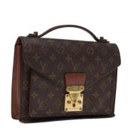 Pre-owned Canvas louis-vuitton-tasker