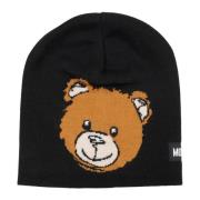 Abstrakt Multifarvet Teddybjørn Beanie