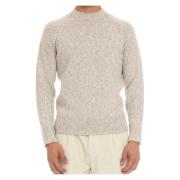 To-farvet Raglan Sweater Grå