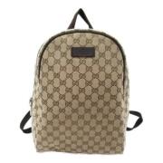 Pre-owned Canvas gucci-tasker