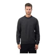 To-farvet Jacquard Sweater