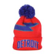 Detroit Pistons NBA Pom Pom Beanie