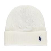 Ivory Uld Kashmir Beanie Kvinde Beanie