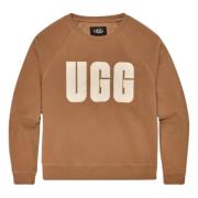 Brun Sweater med Maxi Logo