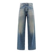 Wide Leg Jeans med Numeric Signature