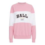 Sporty Sweatshirt med Cool Print