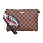 Elegant Paris Sharks Pochette Brun