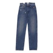 Kvinders Straight Denim Jeans