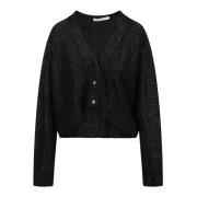 Paillet V-hals Cardigan