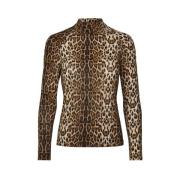 Ellen Blouse - Leopard Print