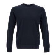 Navy Blue Uld Crew Neck Sweater