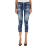 Cool Girl Jeans med knaplukning