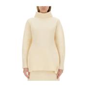 Uld Turtleneck Skjorte Regular Fit Italien