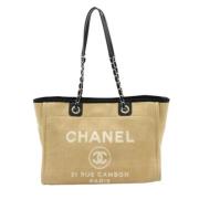 Pre-owned Canvas chanel-tasker