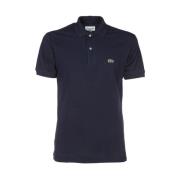 Blå Polo Shirt Urban Stil