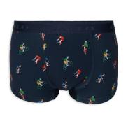 Marineblå Cykel Boxershorts