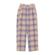 Vintage Blue Flannel Bukser