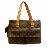 Pre-owned Canvas louis-vuitton-tasker