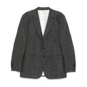 Grå Tern Tweed Blazer