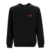 Sort Chain Crewneck Sweatshirt Stilfuld