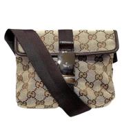 Pre-owned Canvas gucci-tasker